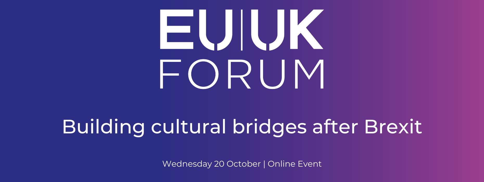 Building cultural bridges after Brexit